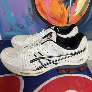 ASICS Men's White and Multi Trainer